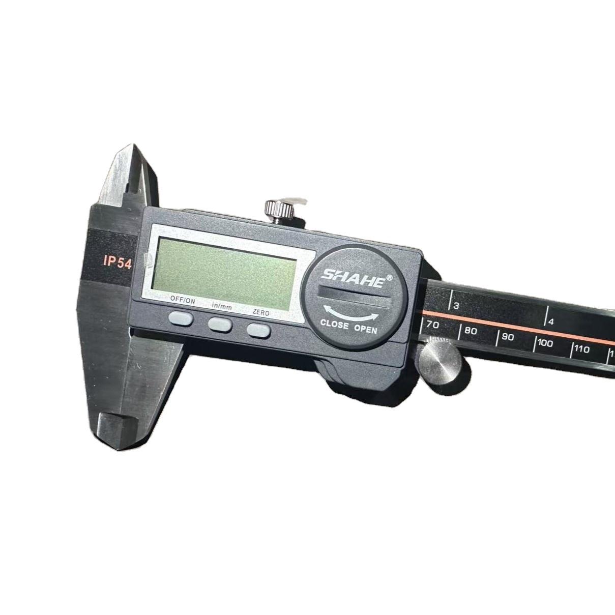 SHAHE High Precision IP54 Digital Display Vernier Caliper New Version Waterproof and Dustproof for Industrial Use Chengdu 0-150 mm