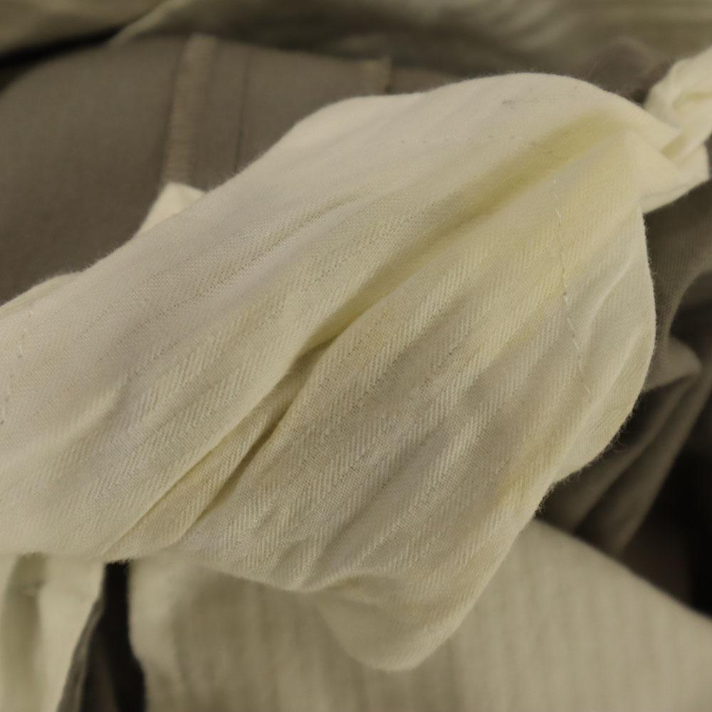 Hermes Made In Italy Cotton Pants Gray Men's Used