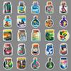 50 Bottles of World Graffiti Original Cartoon Stickers Decorated with Mobile Phone Case Luggage Stickers.