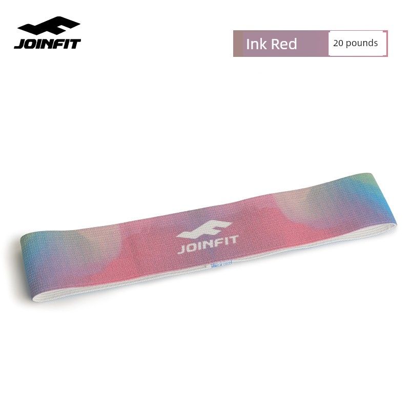 

Joinfit Hip Elastic Force Circle Women s Fitness Yoga Elastic Band Resistance Band Strength Training Hip Trainer 20 pounds ink red (thin thigh shaping use)