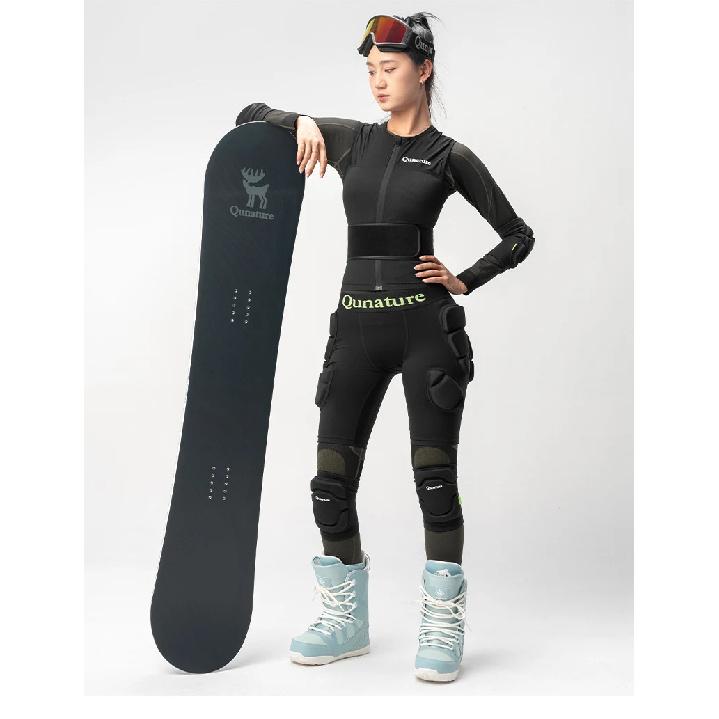 Qunature Ski Hip Protector Pants Prevention Pad Safety Ski Hip Protector Snowboard Sports Hip Protective Gear Shock-absorbing