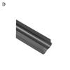 PVC Flexible Door Bottom Sealing Strip Under Door Draft Stopper Wind Noise Reduction Blocker  Weatherstrip With Adhesive Backing