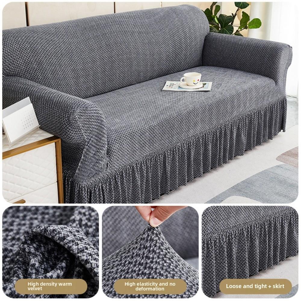 Chenier Thickened Sofa Cover All-inclusive Universal Cover Non-slip and Dust-proof Armrest Sofa Cover