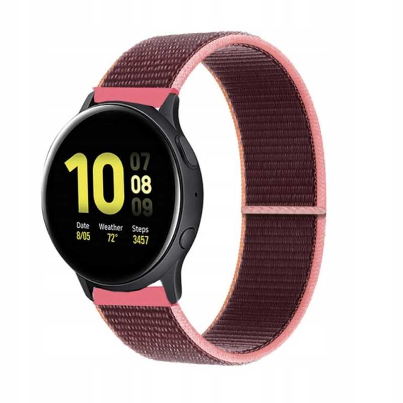 Sc Nylon Strap 20Mm Purple/Pink