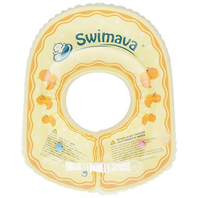 Swimava Baby Body Ring - A Swimming Ring That Fits Snugly Around the Torso. Ideal for Water Play, Travel, and Swimming Pools. (Duck Yellow, Baby (6 Mo