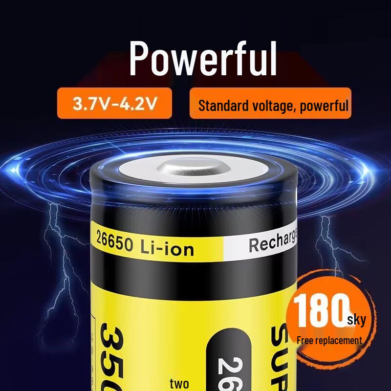 SupFire AB4 26650 Rechargeable Lithium Battery