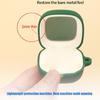 Front Opening Earbud Case Cover for WM02S Charging Case, Soft Silicone Sleeve with Side Carry Point for Storage
