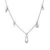 Shertz Pearl N Cubic Layered Combi Necklace (14k)