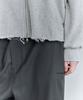 Kiryu Cut Off Hoddie Zip Up_Melange Gray