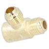 2Pcs Tee Adapter Oil Free Machine Check Valve Threaded Pipe Connector for 550W Air Compressor