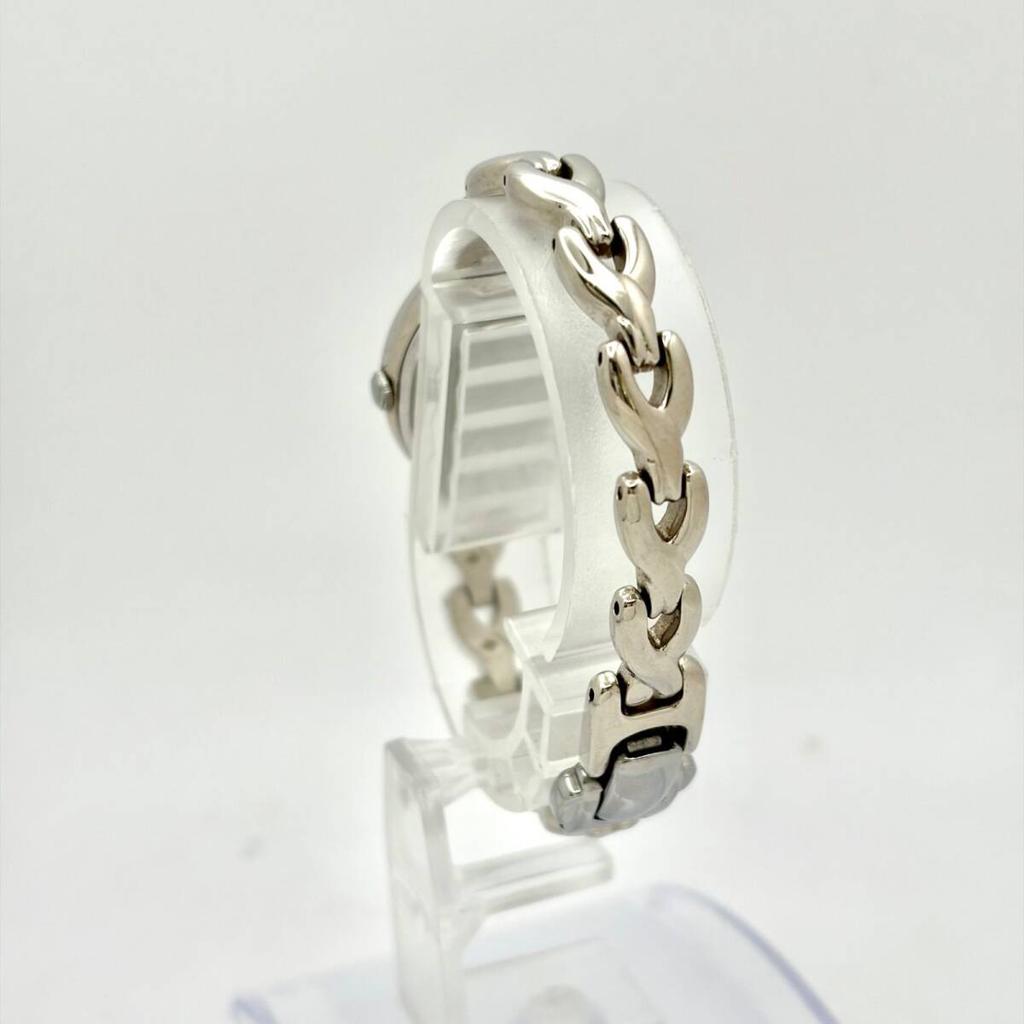 SEIKO Lucent Silver Oval Titanium 690683 [New Battery] Ladies' Watch, 4N21-5350