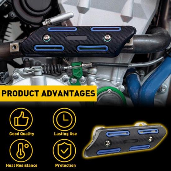 Pipe Protector Heat Shield For Yamaha YZ250F YZ450F WR250F WR450F YFZ 250 450