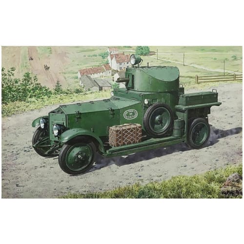 

Roden 1/72 British Army Rolls-Royce Armoured Car Mk.1 1920 Model Plastic Model Kit RE72731