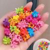 100PCS Colored Children Hair Clip Sweet Hairpin Cute Princess Girl Hair Accessories Non Damaging Hair Accessories Headband Clip