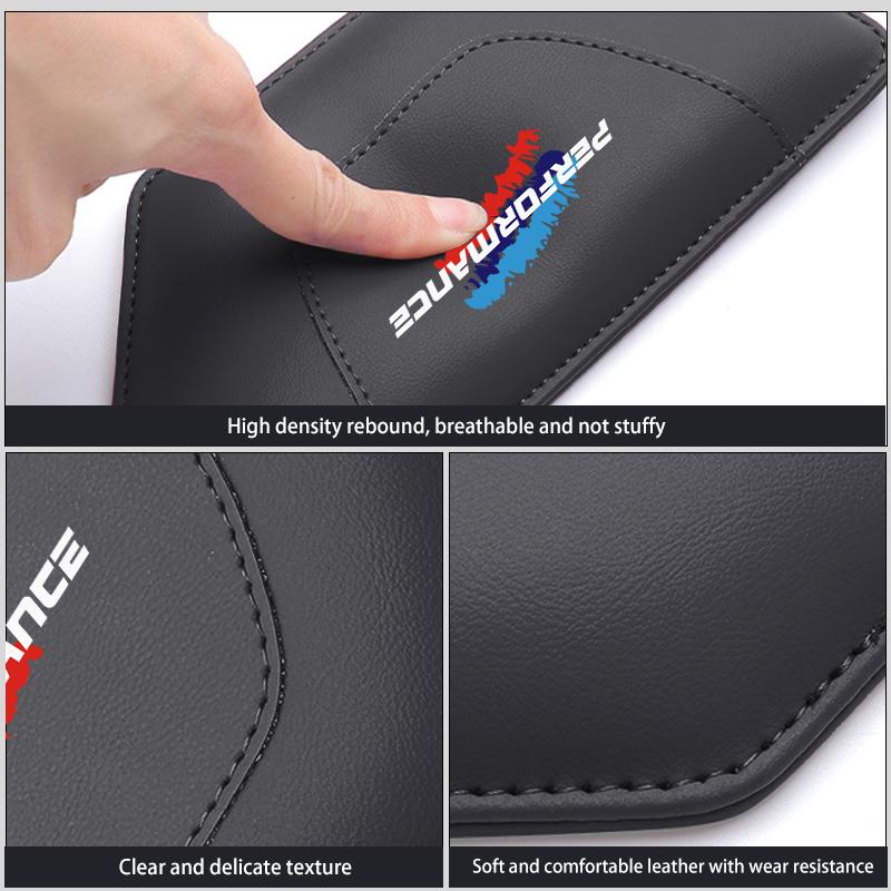 Car Knee Pad Comfortable Elastic Memory Foam Leg Support Mat Auto Accessories For BMW 1 3 5 Series X1 X3 X4 X5 X7 G20 G38 F20