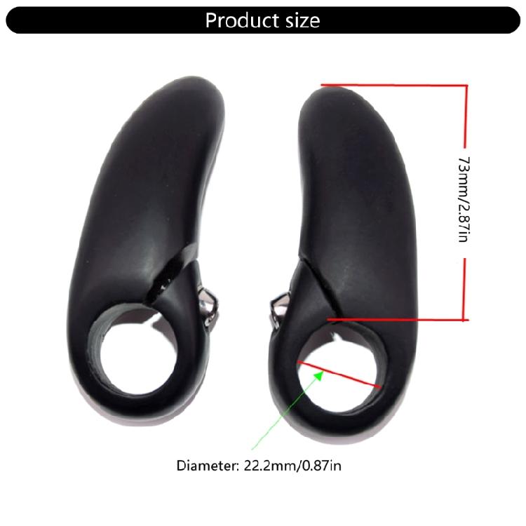 Small Auxiliary Handlebar Light Weight Bicycles Vice Handle Handlebar Extenders 22.2mm Mountain Bike Part Enduring