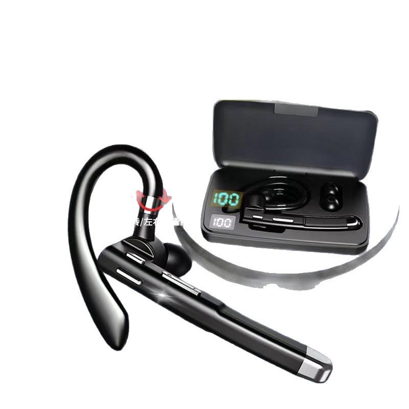 Smart Noise-Cancelling Wireless Bluetooth Earphone for Business Calls (Single Ear with AI Translation)
