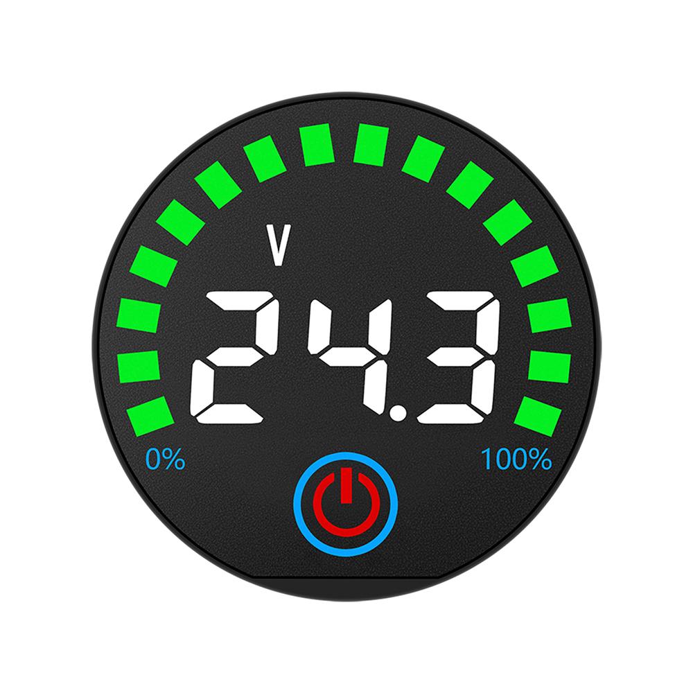 3S-14S DC 7-55V lithium battery Volt Indicator with Power-off Memory Function,Acid Battery Capacity Level Tester Meter Universal