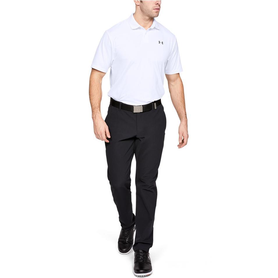 Under Armour Performance 2.0 Regular Fit Straight Leg Golf Polo Men Tops White 1342080-100