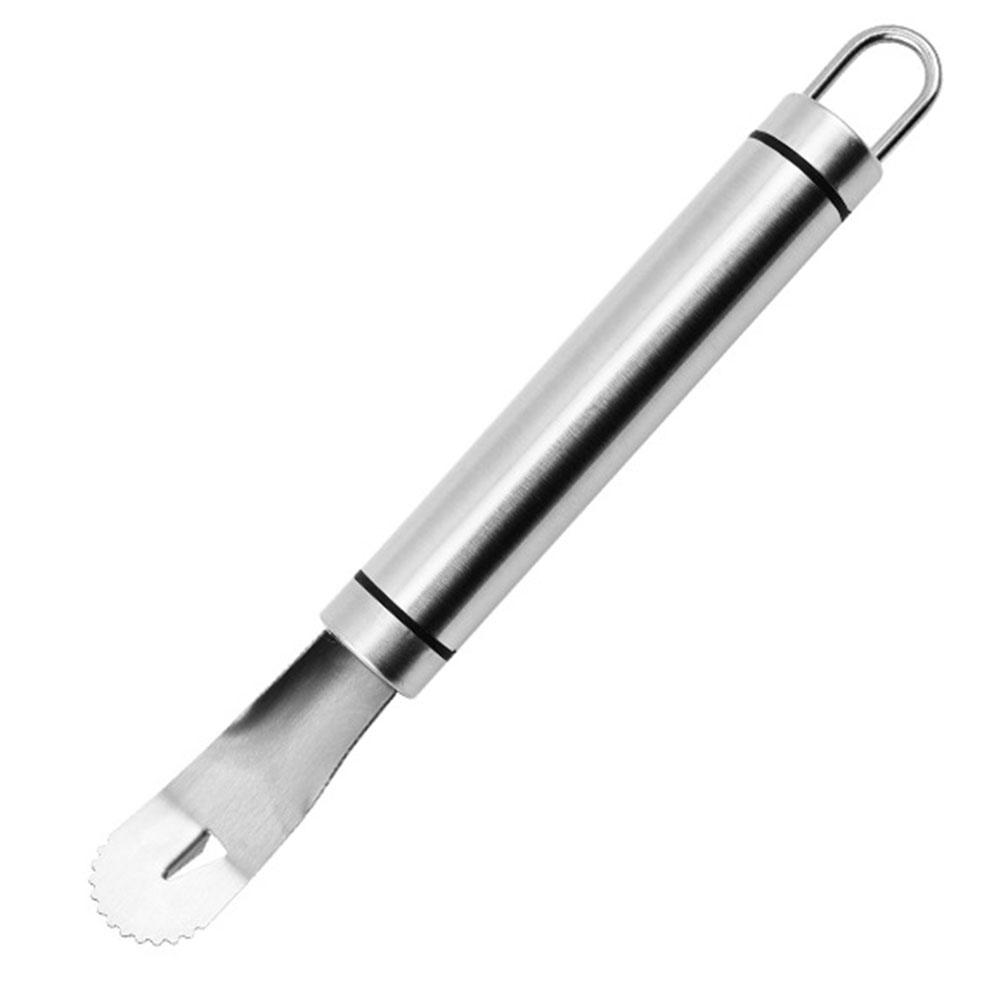 

Оранжевый Очиститель Гаджет Нержавеющая Сталь Фрукты Нож для Очистки Длинная Ручка Бытовой Помело Нож Очиститель Кухонные Овощные Инструменты