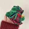 Christmas Creative Gifts Bell Bow Plush Grip Clip Autumn and Winter Large Shark Fashion Headwear Accessories Women Fashion Gifts