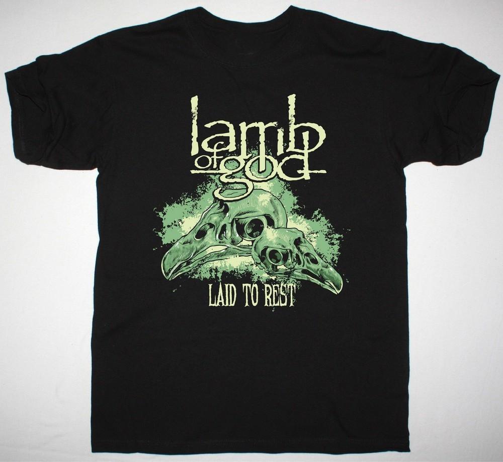 

LAMB OF GOD LAID TO REST NEW BLACK TSHIRT S5XL SN52 Unisex T-Shirt XL