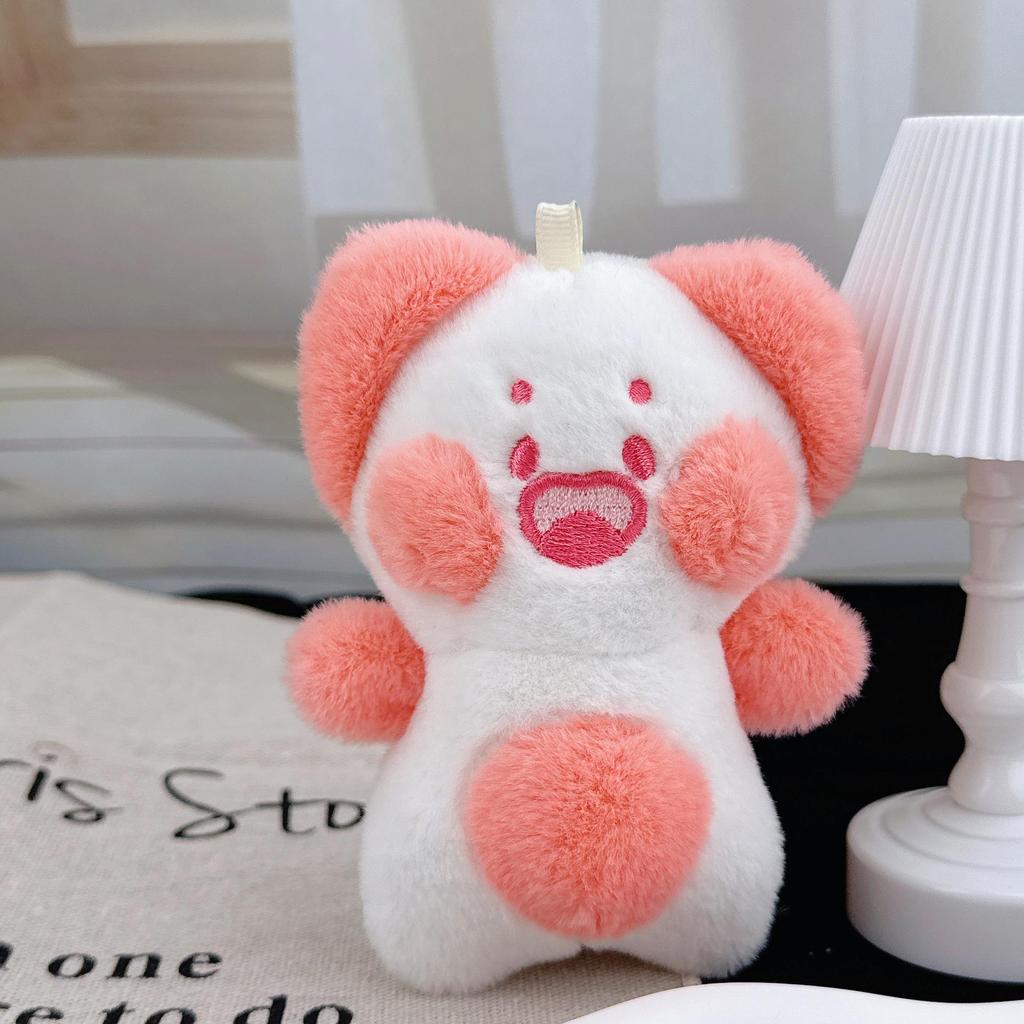 Portachiavi Peluche Bambola Mostro Occhi Grandi