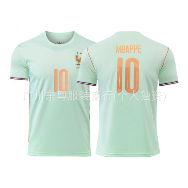 New Bar West Argentina Portugal Teeth France Belgium Jersey Adult Football Suit Club Short Sleeve T-Shirt