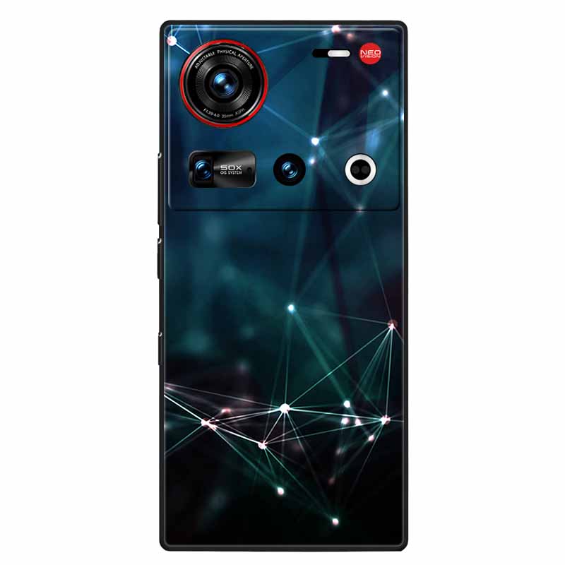 For ZTE Nubia Z70 Ultra 5G Case 6.85'' Black Silicone TPU Soft Phone Cover for Nubia Z70 Ultra Protective Back Shells Z 70 Ultra