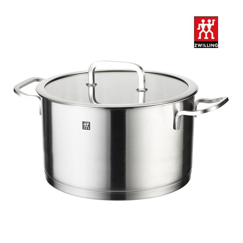 Глубокая суповая кастрюля Zwilling Moment из нержавеющей стали, 24 см