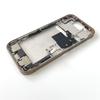 Pro iPhone 16 Pro Celý kryt Střední rám Rámeček S flex kabelem hlasitosti a napájení Boční tlačítka Šasi Náhradní díly