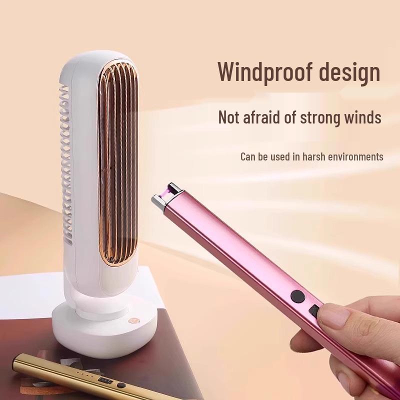 Rechargeable Long-Handle Aroma Candle Lighter – Electronic Pulse Extended Ignition Stick for Gas Stoves