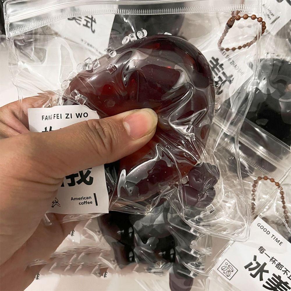 

Кофейный шарик, декомпрессионный йогурт, жидкий шарик, молочный йогурт, медленный отскок, кофейная игрушка для детей style 2