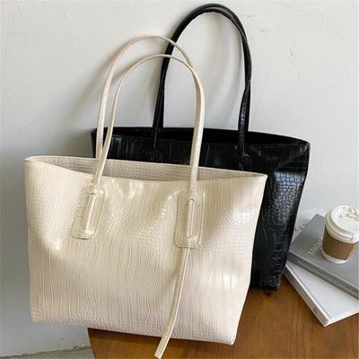 Simple Large Capacity Tote Bag for Women Versatile Handbag Shoulder Bag, Popular Handbags Shopping Bags, Ideal for Daily Use