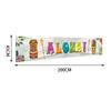 Hawaiian Party Decoration Banner Carnival for Beach Tropical Aloha Party Birthday Carnival Banner Backdrop for Hawaiian Luau