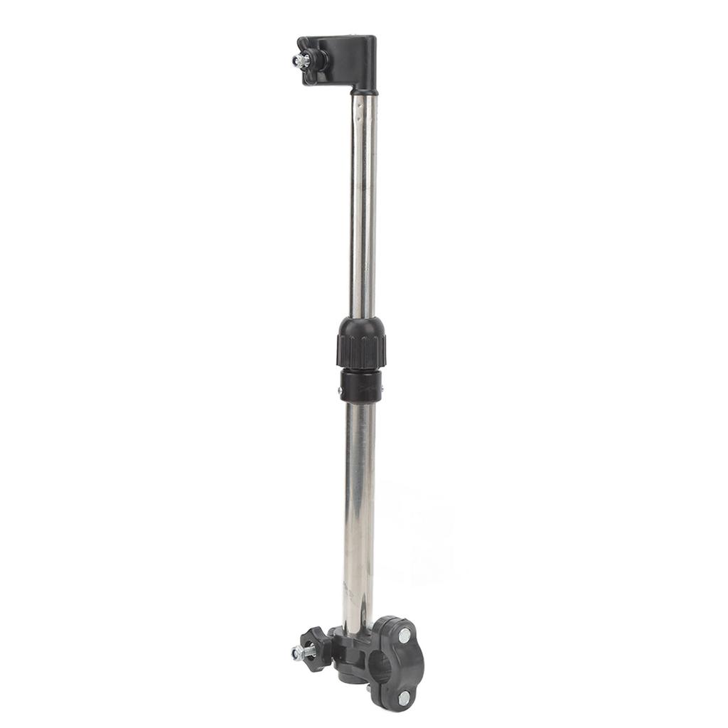 Wheelchair Umbrella Stand Stainless Steel Bar Flexible Chair Holder Adjustable Umbrella Mount Stand