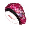 Blumen-Schlafhaube mit breiter Krempe für Frühling, Herbst, Winter, Unisex für Erwachsene, Satin, für Männer und Frauen