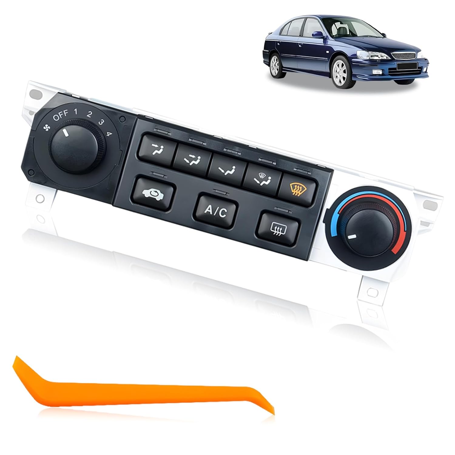 599-211XD A/C Heater Climate Control Module Panel Switch for 02-09 Chevy Silverado Suburban Tahoe Trailblazer Avalanche GMC Sierra Yukon Envoy 599-268