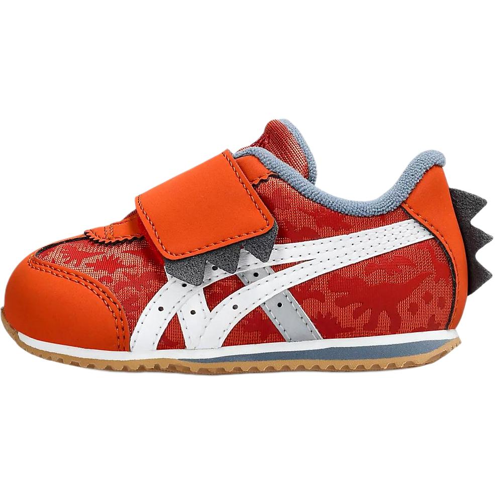Asics Idaho Baby KT-ES D Dinosaur Park - Orange Baby Sneakers White 1144A325-800