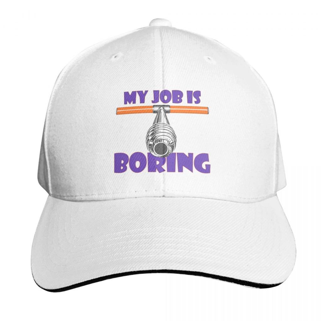 My Job Is Boring Im A Dendrochronolgist (On Black) Baseball Cap Men Women Casual Summer Sport Sun Cap