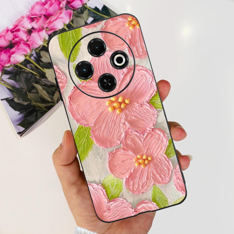 For Tecno Spark 30C Phone Case Spark30C 4G KI5 KI5n Elegant Printing Soft Silicone TPU Cases