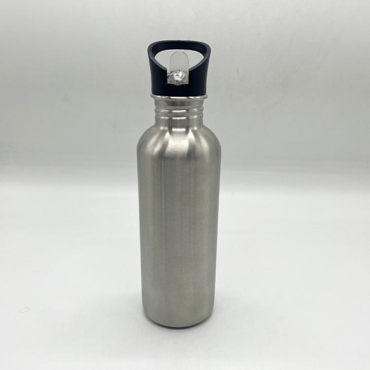 Sport-Wasserflasche im amerikanischen Stil mit weiter Öffnung, 304 Edelstahl, großes Fassungsvermögen, tragbar für den Außenbereich