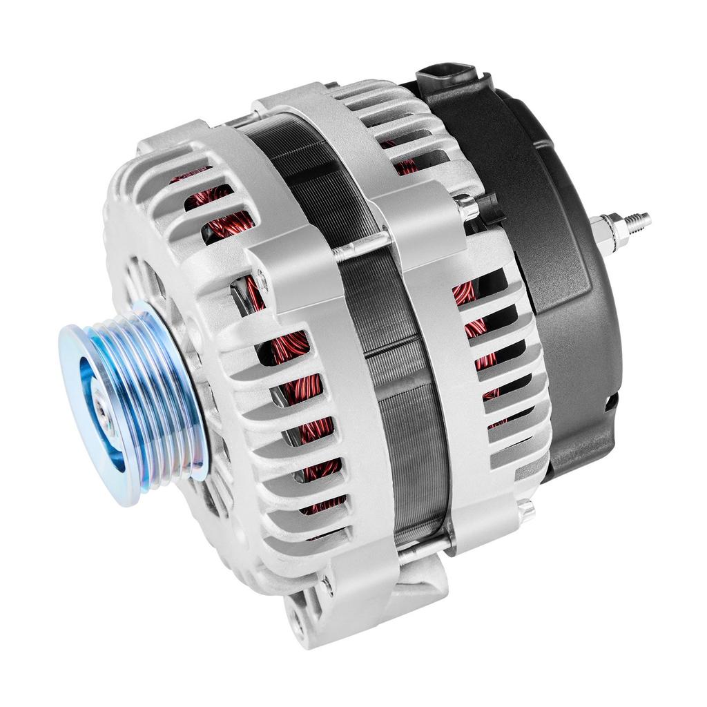 VEVOR Car Alternator 10464443, Fit for Chevrolet Silverado 1500 HD V8 6.0L 2001-2005, Saab 9-7x 2005-2006, Isuzu Ascender 2003-2006
