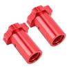 2 Pcs Spray Gun Cup Adapter M14 Female Thread 1mm Pitch Aluminum Alloy Paint Sprayer Cup Connector for Car Boat