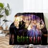 Wicked Theme Printed Blanket - Perfect for Couch, Bed, Travel & Outdoor Use | Machine Washable, Cozy & Durable.