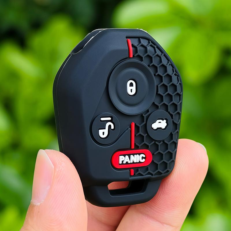 New 4 Buttons Silicone Car Key Case Cover For Subaru Crosstrek Forester Impreza Legacy Outback Tribeca Wrx Sti Xv Crosst