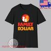 Family Dollar Store Menn#039;s Svart Størrelse S5XL Unisex T-skjorte