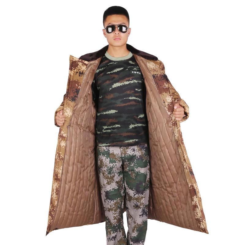Zushuo Winter Camouflage Military Parka & Wool Coat One Size