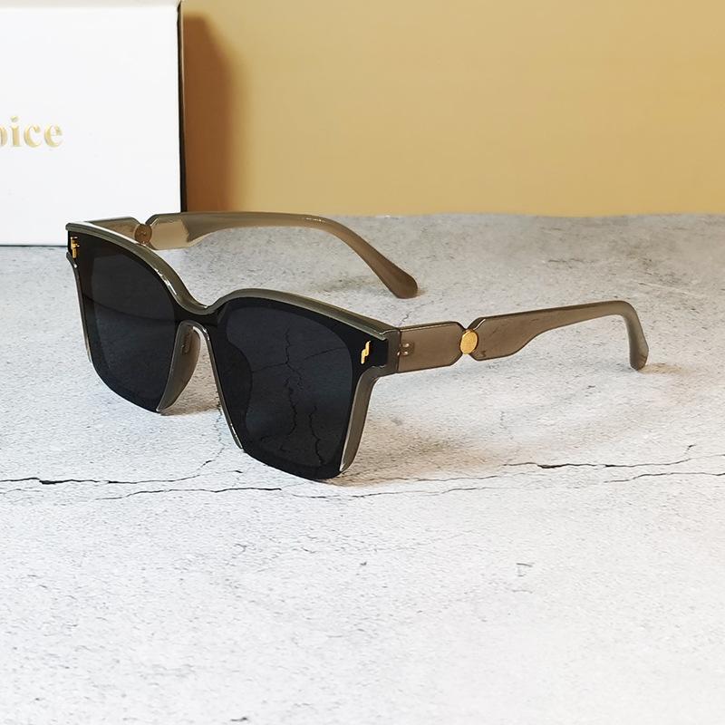 One-Piece High-End Women'S Sunglasses Men'S Driving Uv-Proof Sunglasses