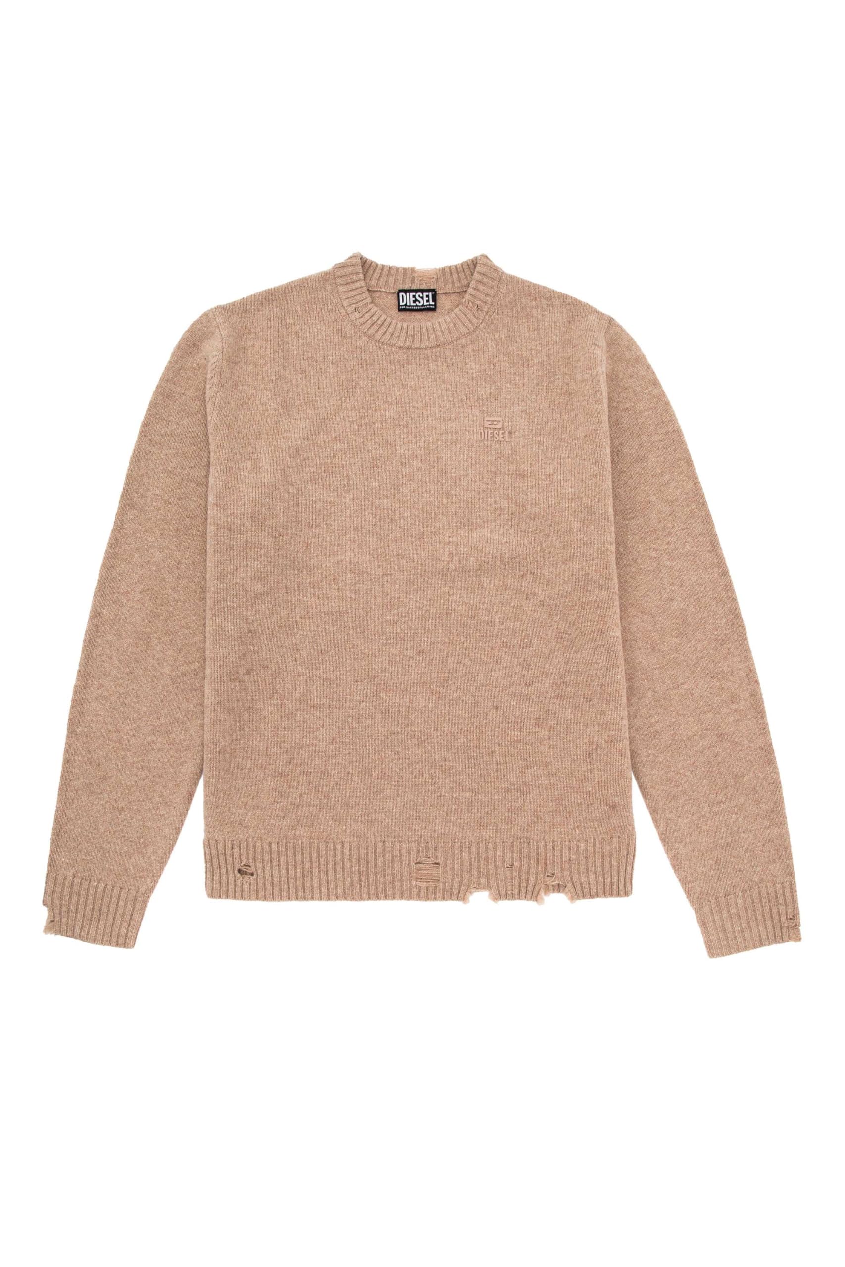 

Knit A16021RDBCY 71I Brown L [Diesel] Men s K-LARENCE-CREW-OUT коричневий